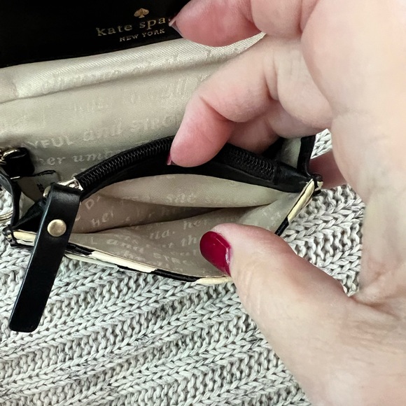 Kate Spade Black and White Wallet - Picture 7 of 12